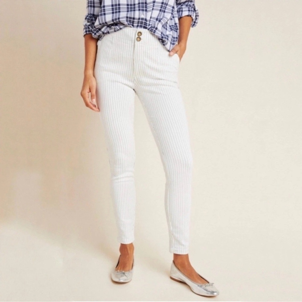 Pilcro High Rise Skinny Jeans
